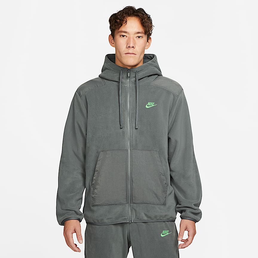 NIKE公式】ナイキ クラブ メンズ フーデッド ジャケット.オンライン